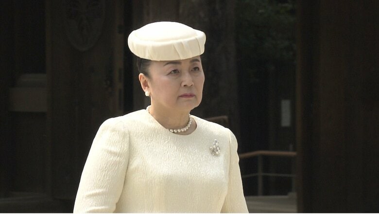 明治神宮を参拝された信子さま　4月17日