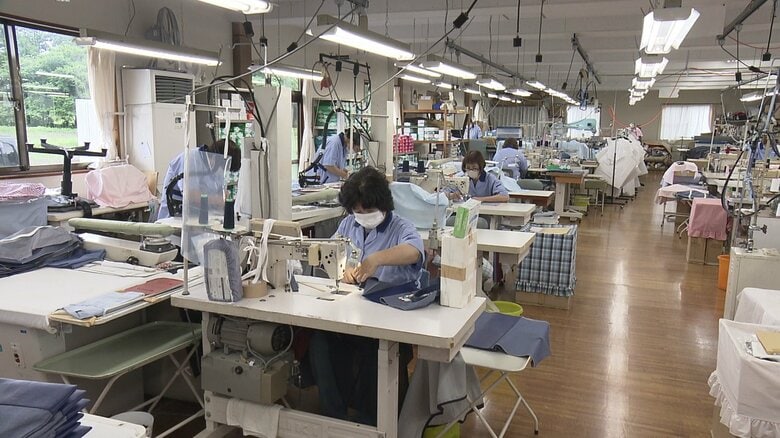 大仙市にある「ファミリアソーイング秋田」の工場
