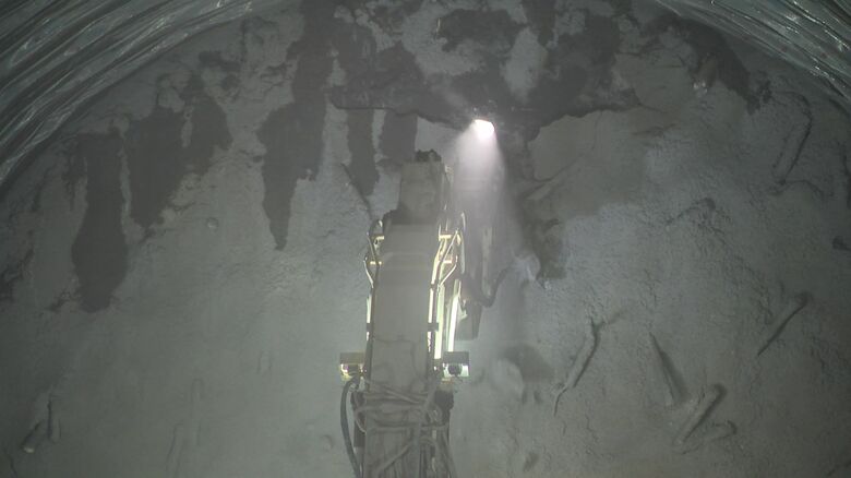 貫通した「野田追トンネル」