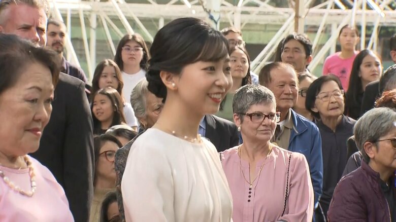 ロンドリーナ文化体育協会での佳子さま