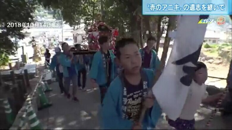 2018年10月14日に行われた春日神社「秋季例大祭」