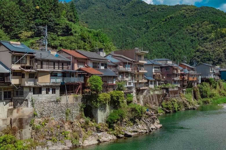 高知県仁淀川町土居（2024年8月撮影）