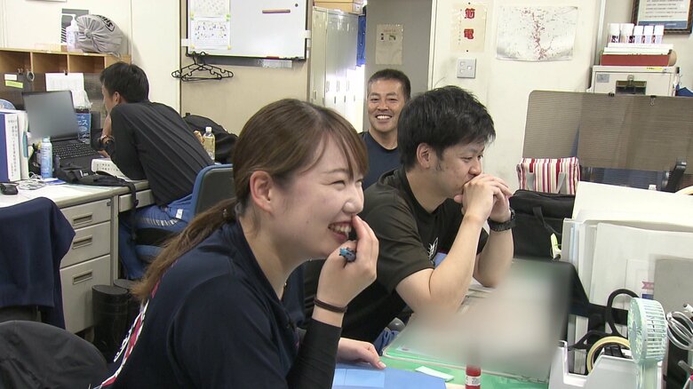 職場では元気なムードメーカー