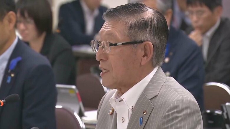 スタジアム建設について問われる佐竹知事