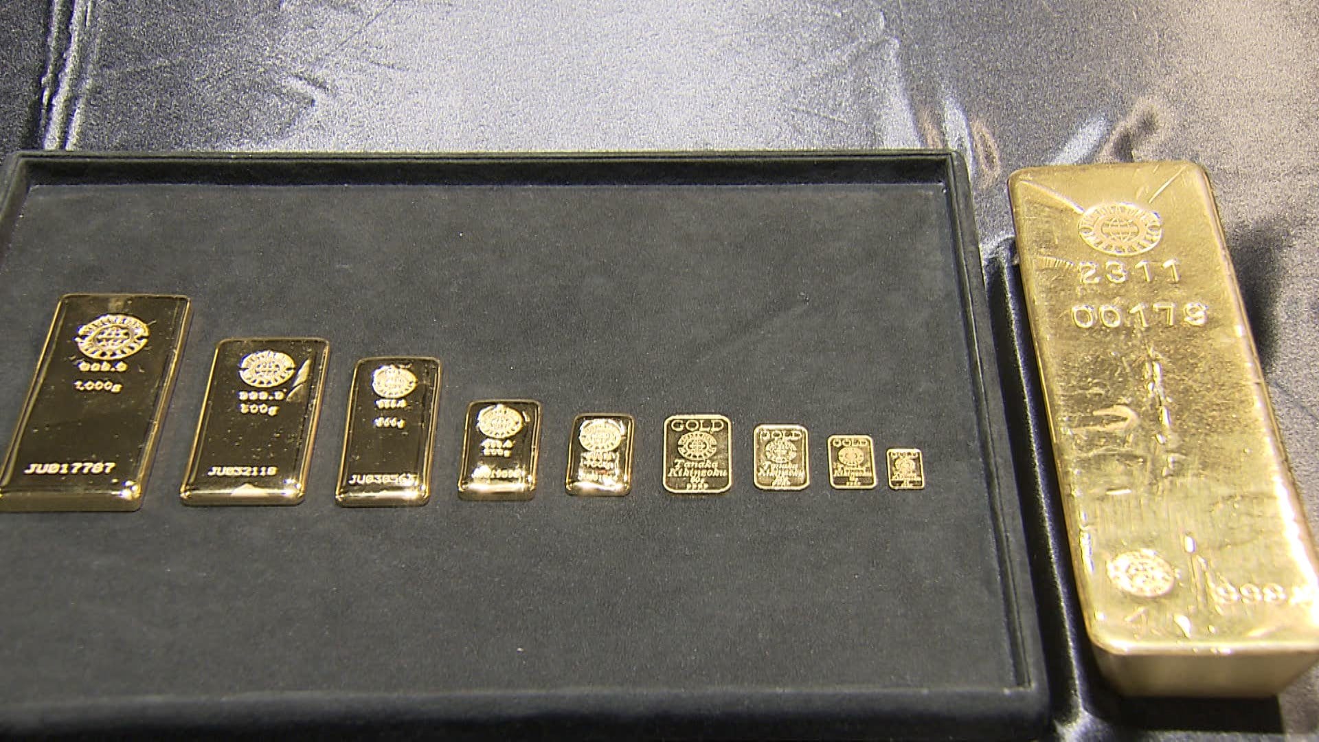 金価格が5％以上急落…1グラム2万6527円 売買一時中断する「サーキット