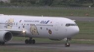 人気キャラの“ちいかわジェット”に「感無量」松山空港に初到着　送迎デッキにファン約３００人【愛媛】