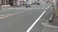 延岡市で交通事故　女性が大型トラックにはねられ死亡　