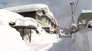 積雪増加　西和賀町湯田で150ｃｍ・盛岡で25ｃｍ　ＪＲ北上線一部と花輪線全線で運転見合わせ　岩手県