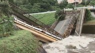 1日に2度の“線状降水帯” 熊本県内で橋の崩落や河川の氾濫も カメラがとらえた大雨の爪痕