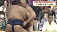 大相撲の秋巡業・射水場所に朝乃山、会場を大いに沸かせる　握手会は長蛇の列