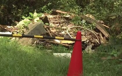 【独自】「自然が売りなのに残念」大量“不法投棄”が林道や崖の斜面に　畳・引き出し・石材…廃棄物“７トン”の例も　埼玉・飯能市