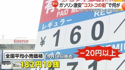 激安“コストコ”ガソリンスタンド「160円目当てに1時間遠征」　地元店からは苦悩の声「同じ価格なら赤字」　山梨・南アルプス市