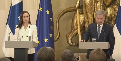 【速報】フィンランド大統領 NATO加盟申請を正式表明