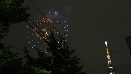 “隅田川花火大会”2万発が夜空を彩る　92万人が観覧　DJポリスも出動