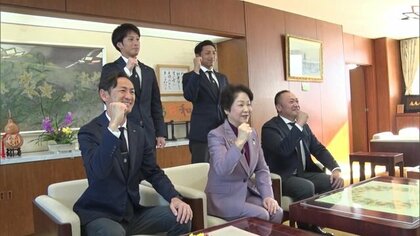 モンテディオ・渡邉監督が語る来シーズンへの抱負「J2優勝を目指す本気度が問われる」　知事訪問も【山形発】