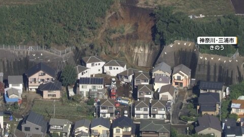 死者9人・行方不明4人に　神奈川で土砂崩れ不明女性の死亡確認　千葉では水没車近くで男性死亡