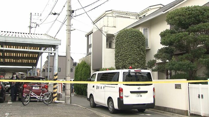 強盗事件が起きた現場(去年12月 東京・中野区)