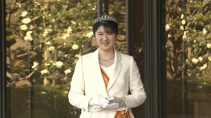 成年皇族としての行事に臨まれた愛子さま(2021年12月5日)