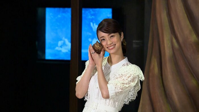 上戸彩さん 「特別展アリス」オープニングイベント
