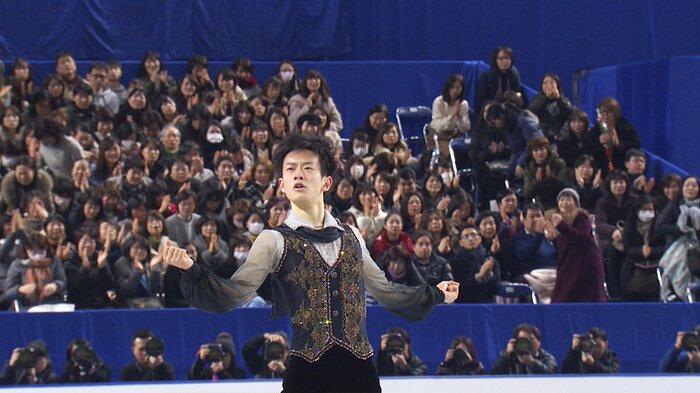山本の演技後、会場に拍手が沸き起こった(2017年の全日本)
