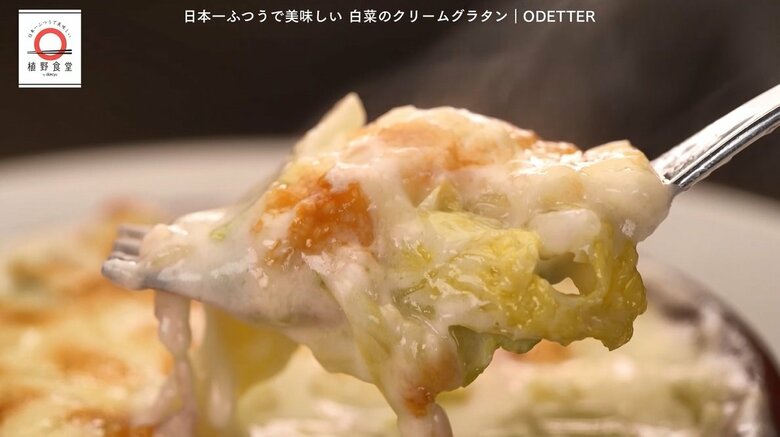 浅草「ODETTER（オデッテ）」の白菜のクリームグラタンが家で味わえる！dancyu編集部長が追い求める日本一ふつうで美味しいレシピ｜FNNプライムオンライン