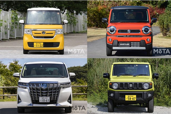 いま中古車では何が探されている Mota中古車検索 人気ランキング 年11月