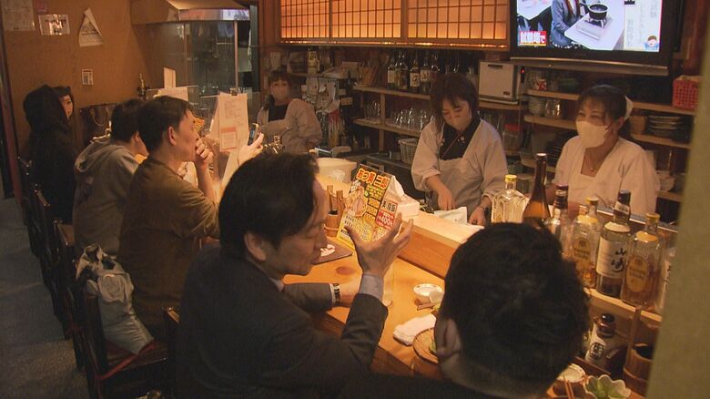 コロナ対策の緩和もあって、「酔祭美酒あつ美」の客足は以前の7割ほどに戻った