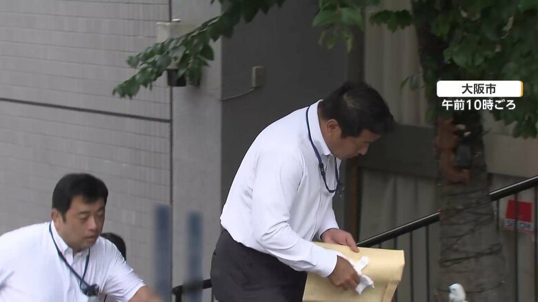 潜伏先の民泊施設への家宅捜索