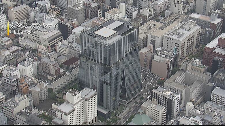 福岡市中央区にある大名ガーデンシティ