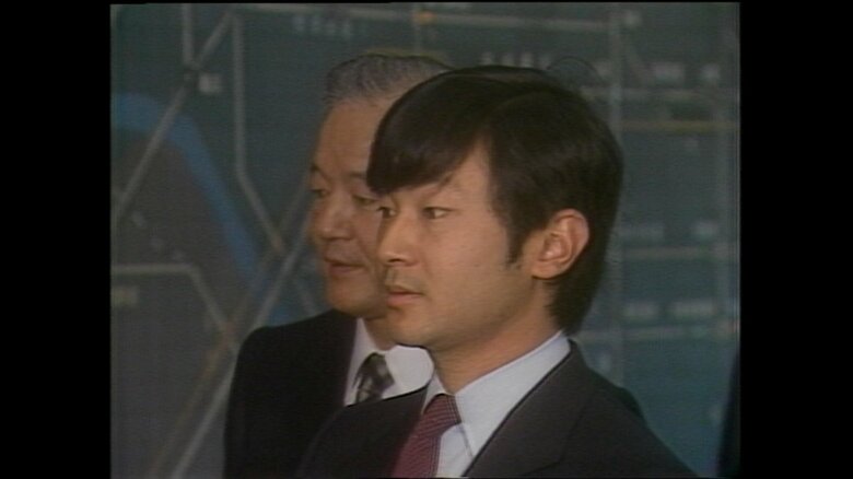 38年前にも警視庁を訪問された　1986年4月