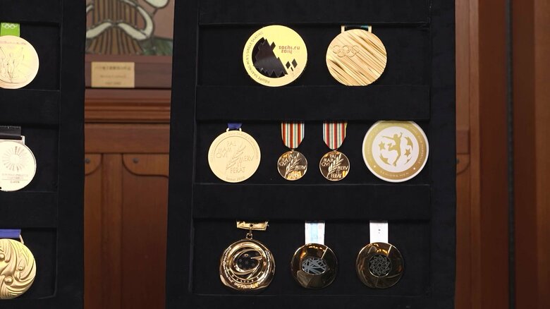 羽生結弦が獲得したメダル