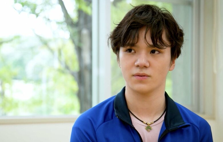 今年9月のインタビューで力強い決意と覚悟を語ってくれた宇野昌磨