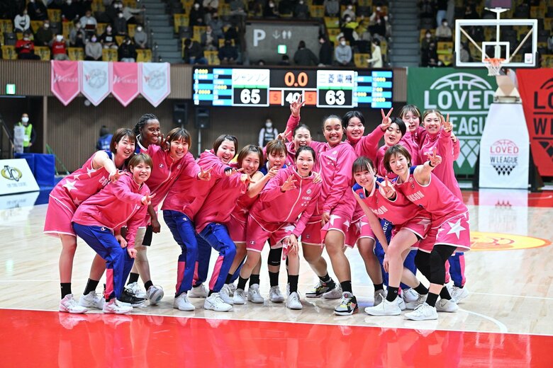 6位シャンソン（1月4日、対三菱電機戦より）