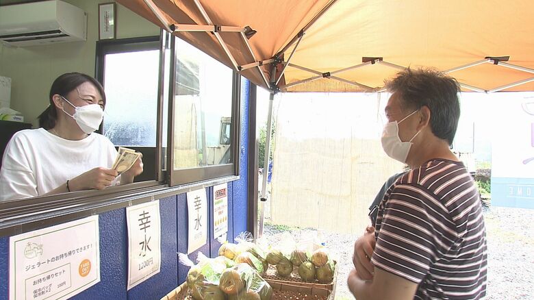 念願の直売所をオープン