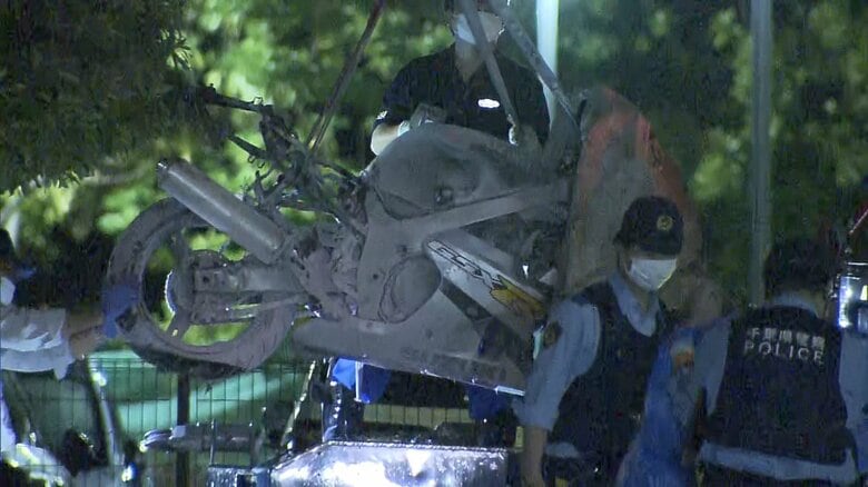 5回目の火事で焼けたバイク