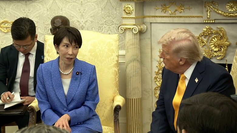トランプ大統領は「日本は本当に責任を果たそうとしていると思う」と評価