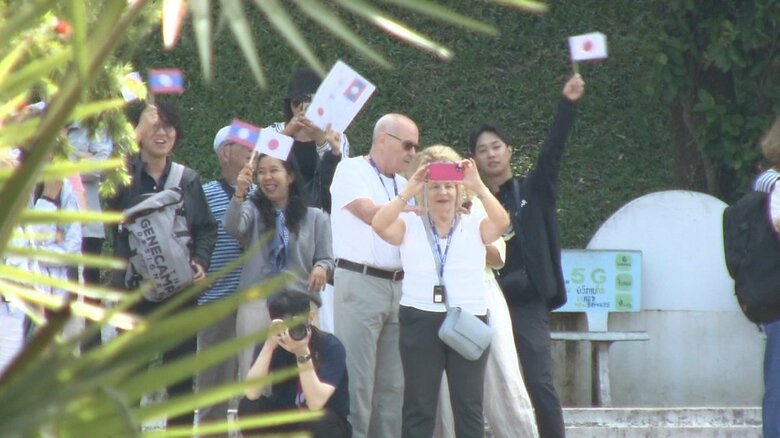 国立博物館を視察された　11月20日