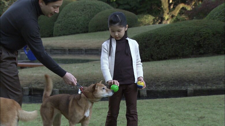 愛子さま6歳の誕生日映像にピッピとまりが登場　2007年11月　宮内庁提供