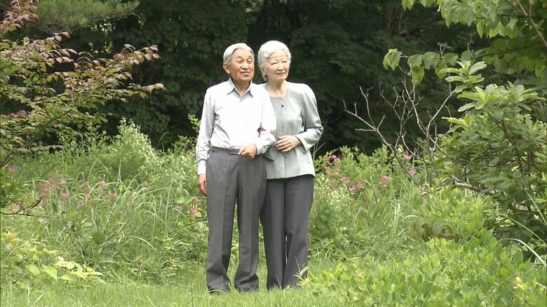 2019年7月に那須御用邸で静養された際の上皇ご夫妻