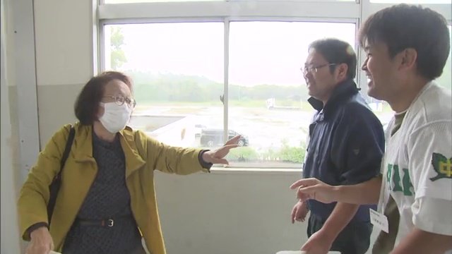 恩師との再会も