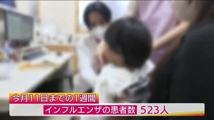 福島県・インフルエンザ　“注意報”レベル超え　去年より3週間ほど早く　基本的な感染対策を