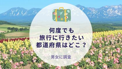 何度でも旅行に行きたい都道府県はどこか調査|沖縄旅行&リゾート・ホテル情報サイトがアンケート