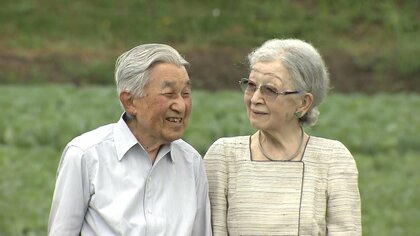 「キャベツがたくさんね」上皇ご夫妻がキャベツ畑散策　４年ぶりの軽井沢ご静養