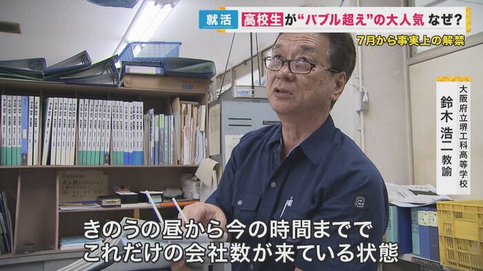 企業からひっきりなしに電話が鳴る工業高校