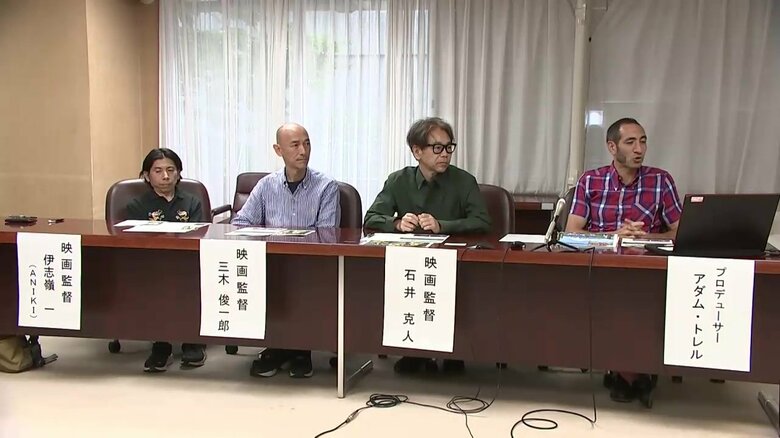 コメディ映画「ナイスの森2」盛岡市で撮影へ　市内在住のプロデューサーらが会見　岩手県｜FNNプライムオンライン