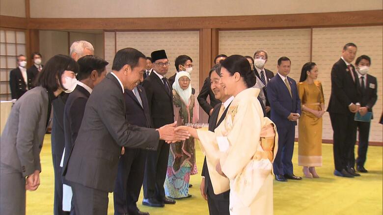 両陛下 ASEAN首脳らと面会「いい思い出です」「素晴らしいおもてなしをいただきました」｜FNNプライムオンライン
