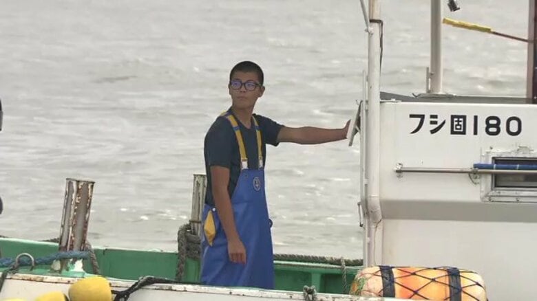 「福島で漁師になりたい」東京からやってきた16歳・新人漁師　風評に担い手不足…不安を抱える漁業の希望に｜FNNプライムオンライン
