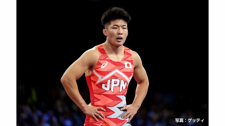 パリ五輪　レスリング　男子グレコローマンスタイル77キロ級　日下尚が銀メダル以上を確定｜FNNプライムオンライン