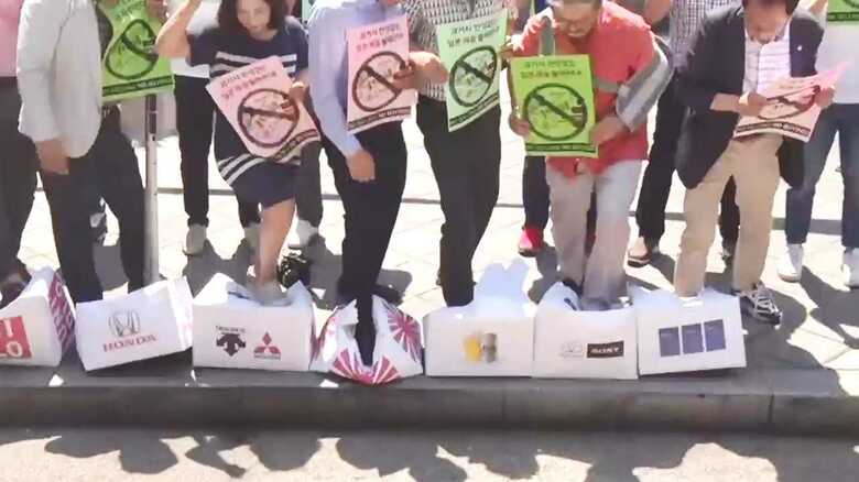 “対日無策”のツケは国民に…韓国の不買運動が生む反日の連鎖｜FNNプライムオンライン