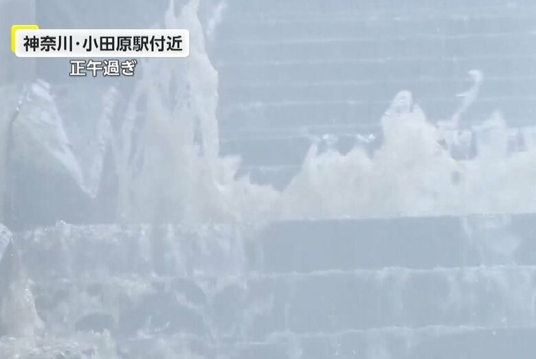 「家に帰るのも怖い」「オーマイガー」世田谷に箱根町に…相次いだ“ゲリラ豪雨”　「台風10号」影響で関東にも“湿った空気”流れ込む｜FNNプライムオンライン